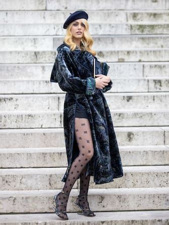 leone fendi|Miriam Leone attends the Fendi Couture fashion show on .